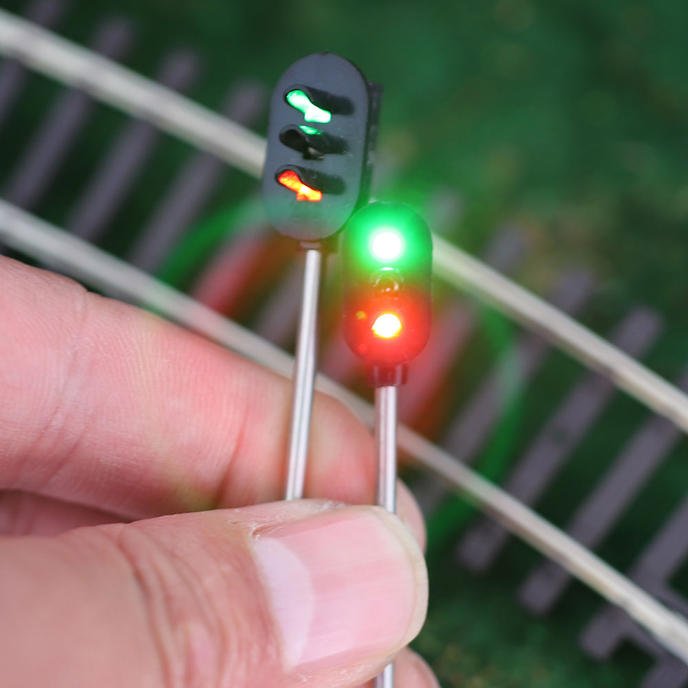 Model Kit Diorama - Railway Train Traffic Light Model Singal