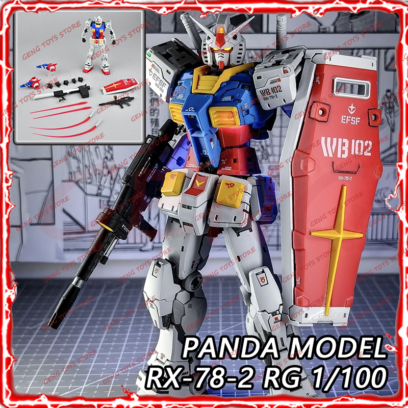Model Kit Diorama - PANDA Model RG 2.0 RX-78-2 Action