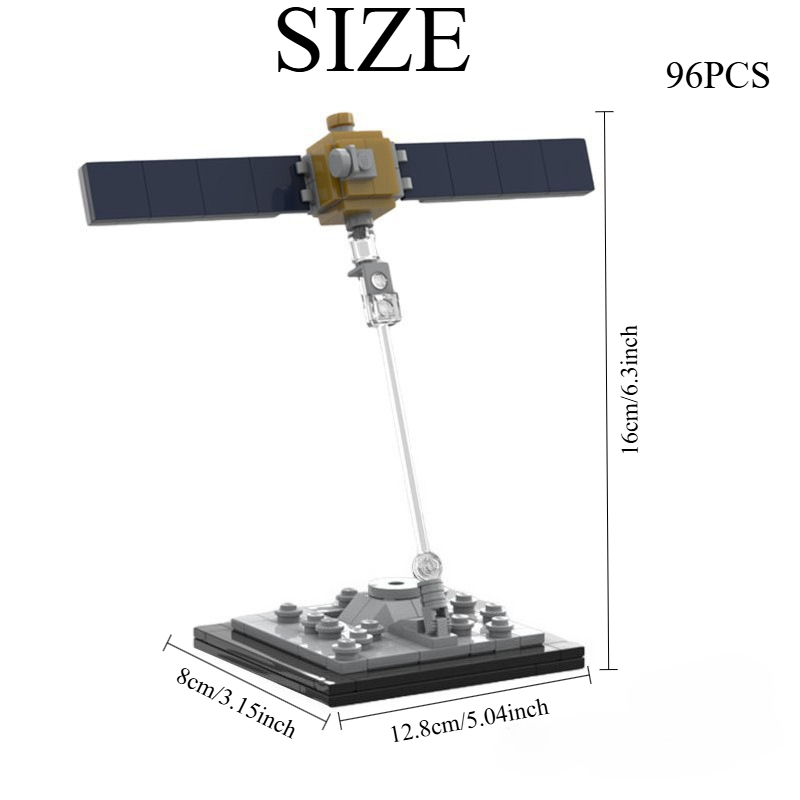 Model Kit Manual - 96PCS Asteroid Spacecraft Building Kit -