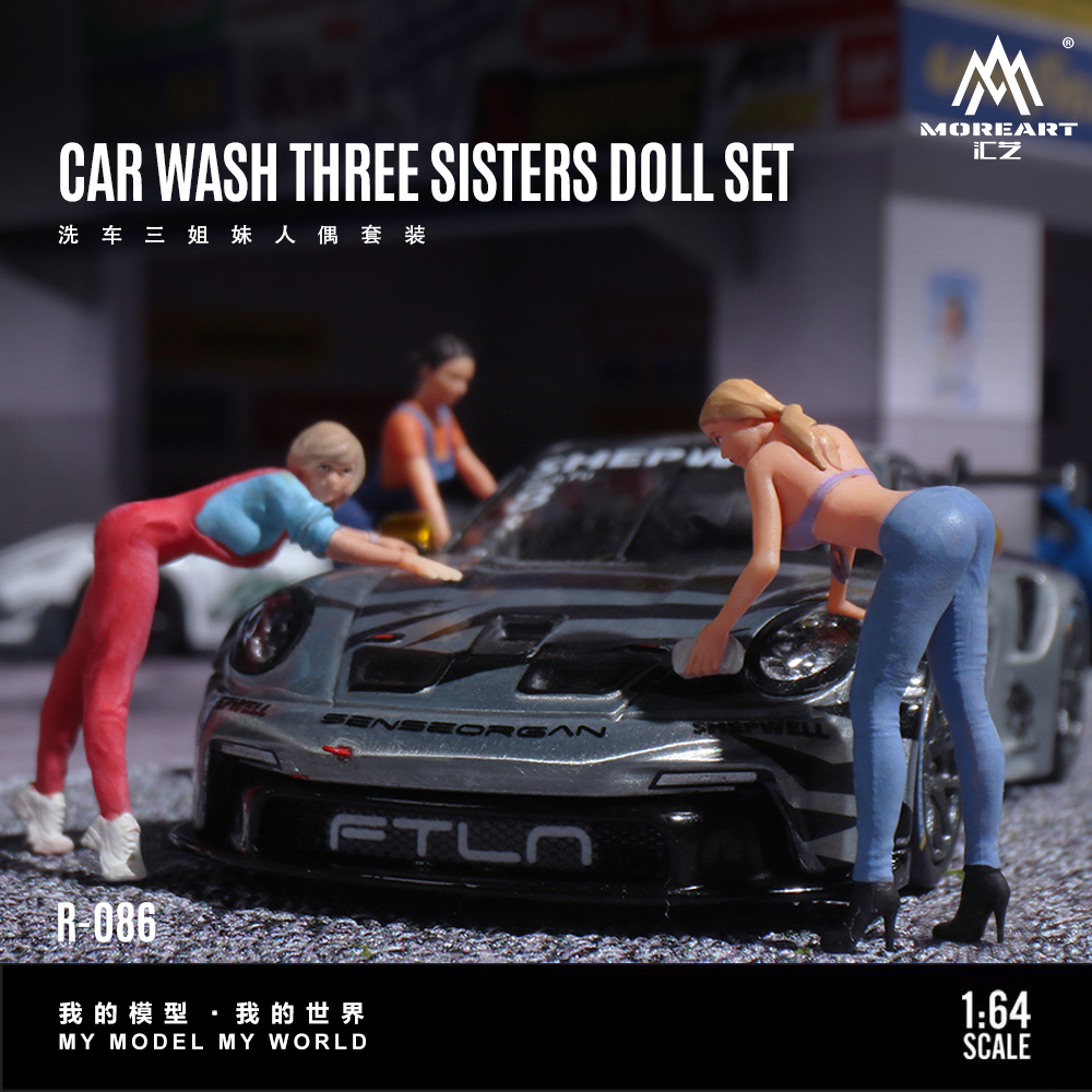 Model Kit Car - More Art 1:64 Three Sisters Car