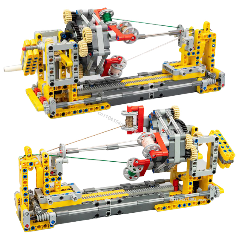 Model Kit Manual - MOC Manual Braiding Machine Building Blocks