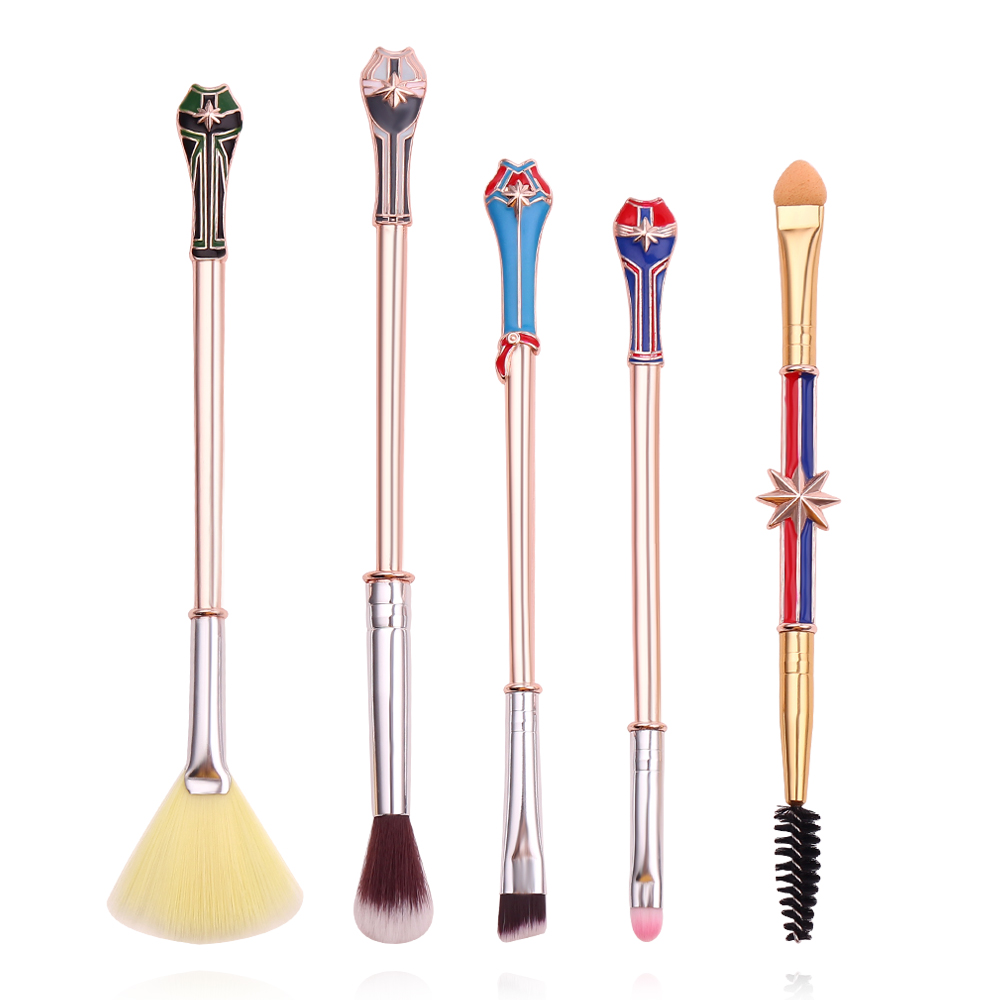 Model Kit Tools - 5pcs/set Avengers Captain Makeup Brush Cosplay