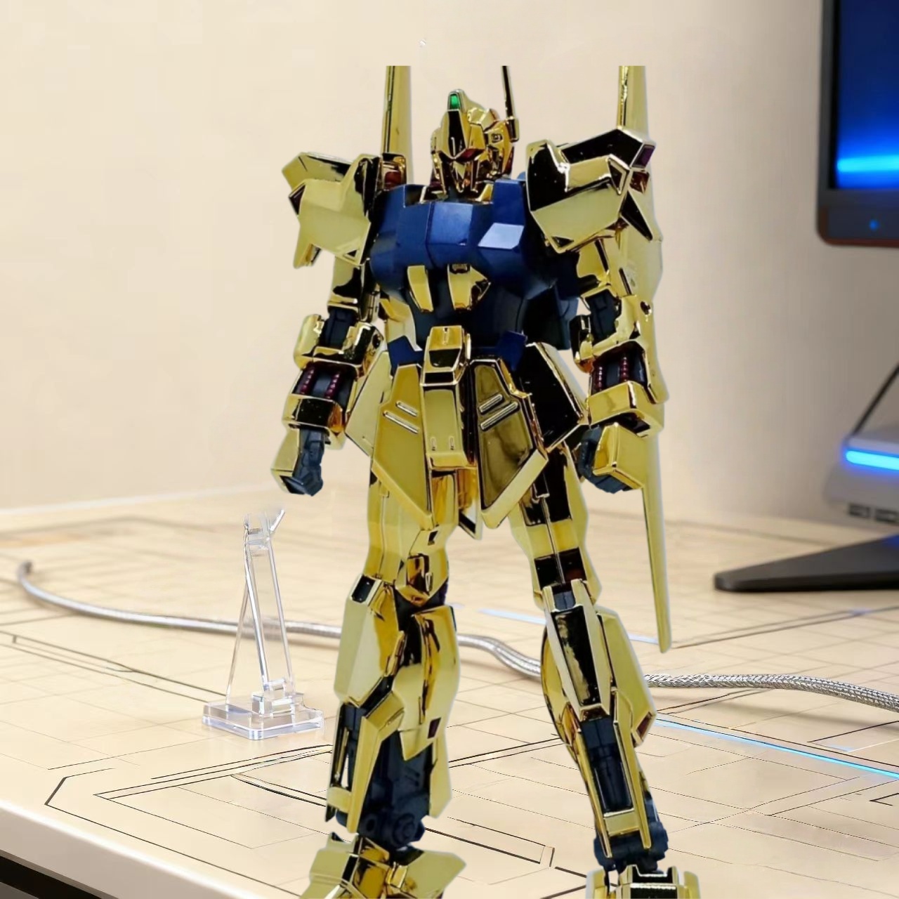 Model Kit Gundam Hg - Hayaku Shiki HG 1/144 MSN-00100 REVIVE