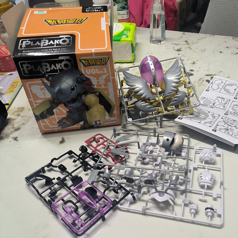 Model Kit Diorama - Original Plamodel Digimon Adventure Plastic Model