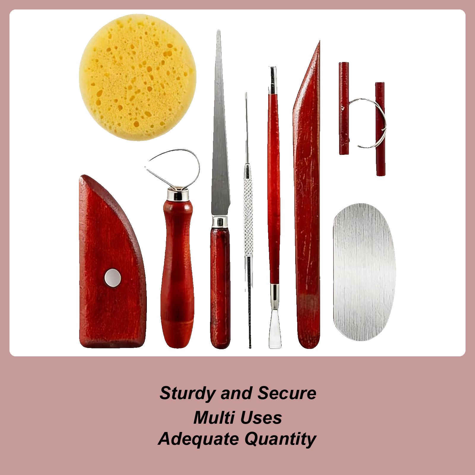 Model Kit Tools - Clay Sculpting Tools 9-Piece Air Dry