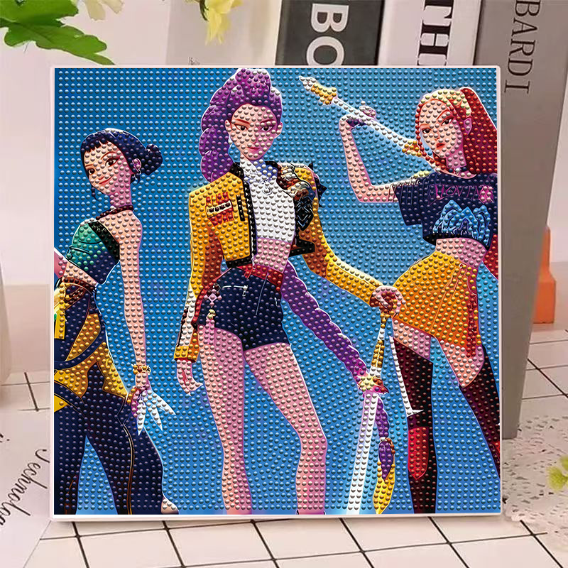 Model Kit Bandai - Anime Gilrs Lumi Mila Zoi K-pop
