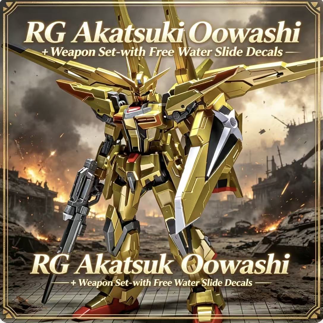 Model Kit Gundam Hg - RG41 1/144 ORB-01 Akatsuki Oowashi Pack