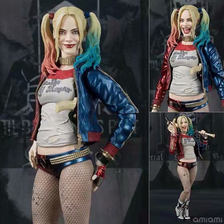 15CM Anime Harley Quinn Action - مراجعة Model Kit Harley Quinn وسعره