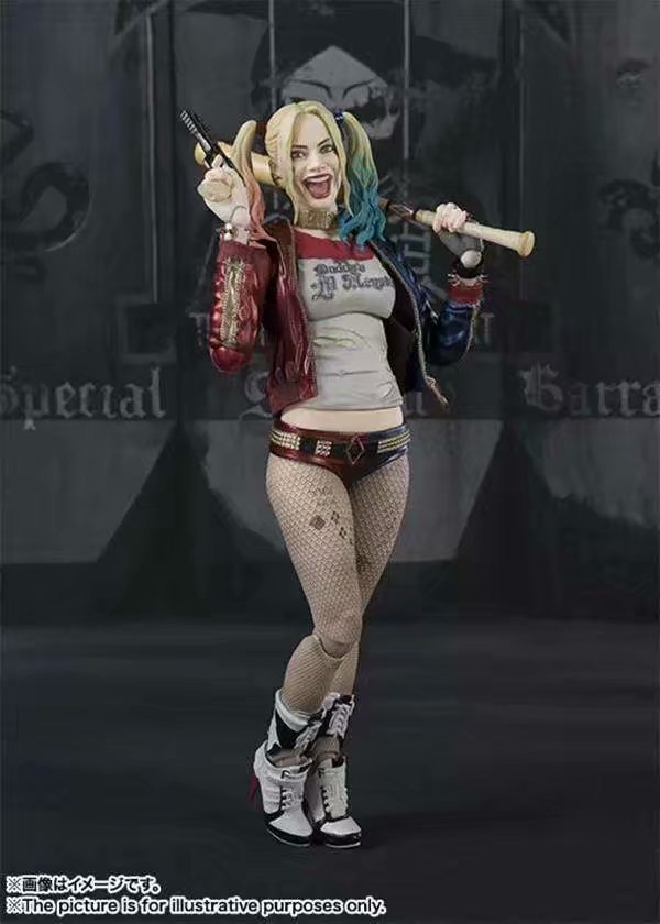 15CM Anime Harley Quinn Action - مراجعة Model Kit Harley Quinn وسعره