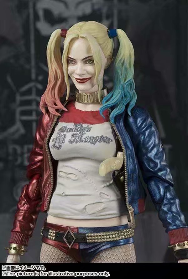 15CM Anime Harley Quinn Action - مراجعة Model Kit Harley Quinn وسعره