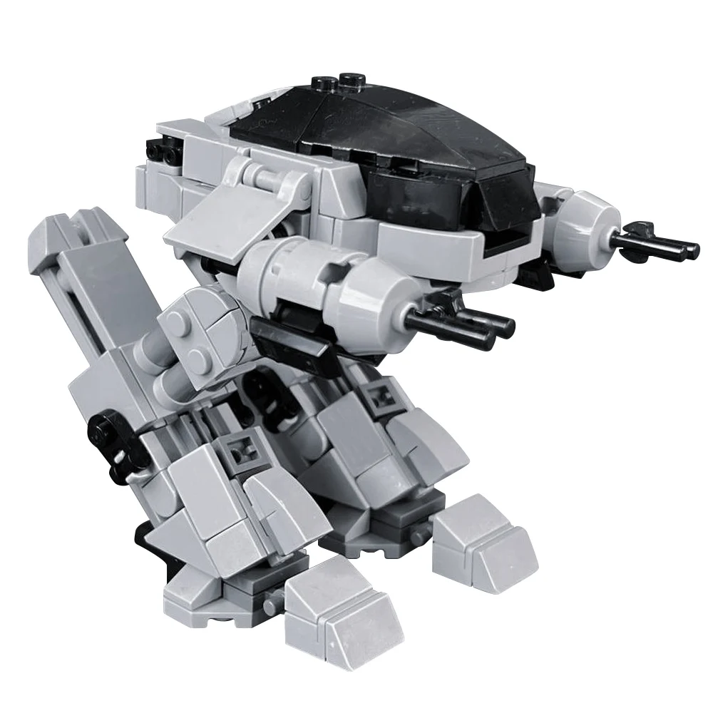 MOC Mechanical War Polices Mec - مراجعة Model Kit Robocop وسعره
