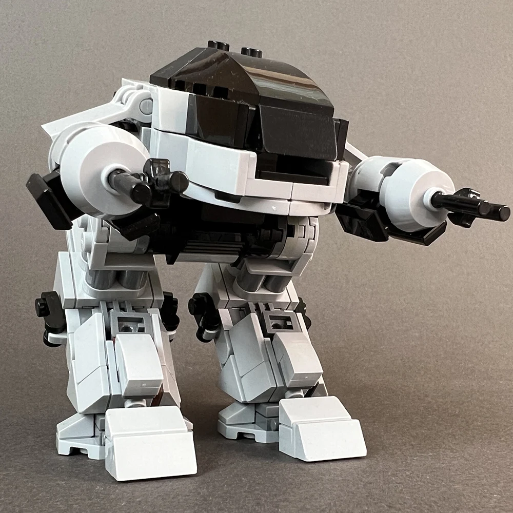 MOC Mechanical War Polices Mec - مراجعة Model Kit Robocop وسعره