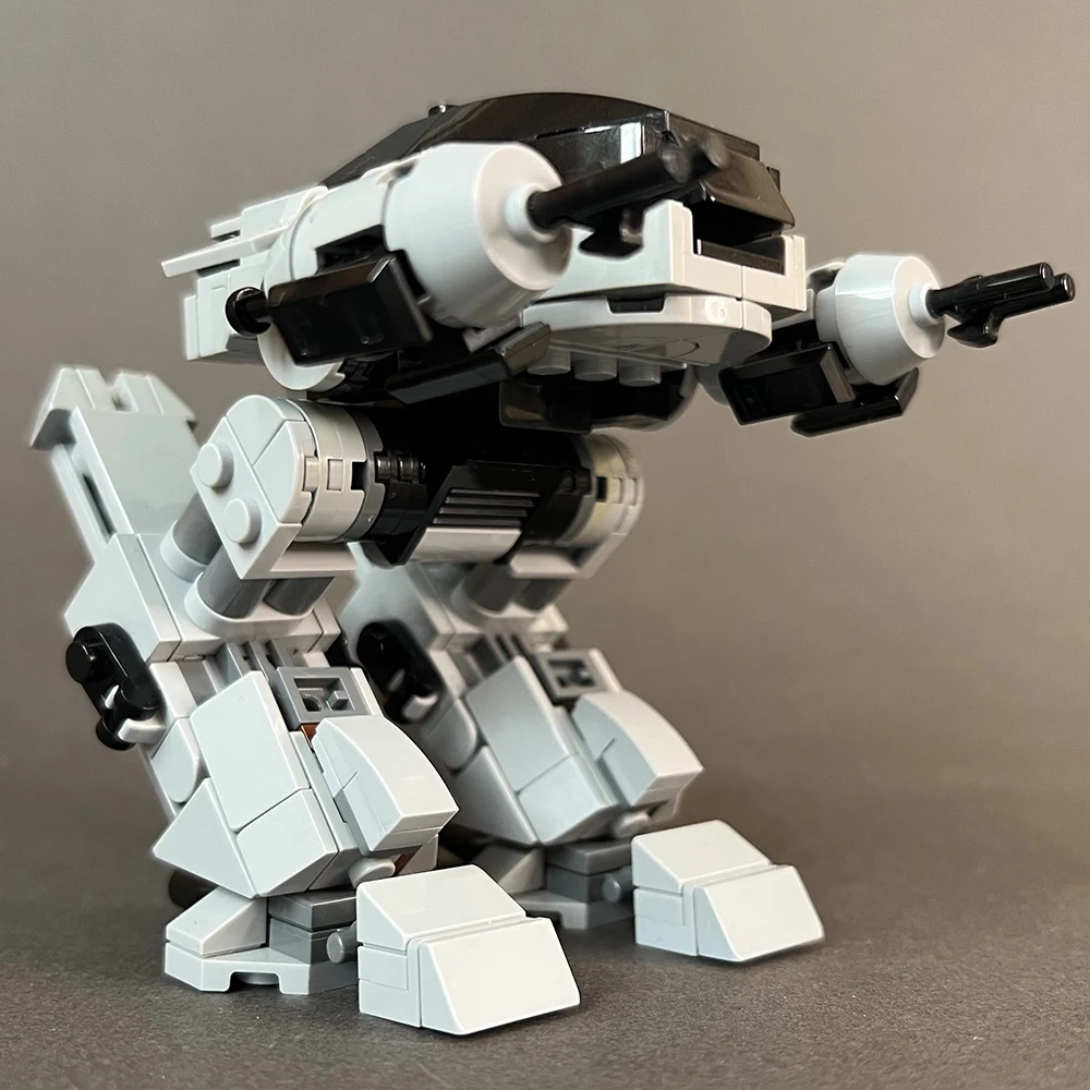 MOC Mechanical War Polices Mec - مراجعة Model Kit Robocop وسعره