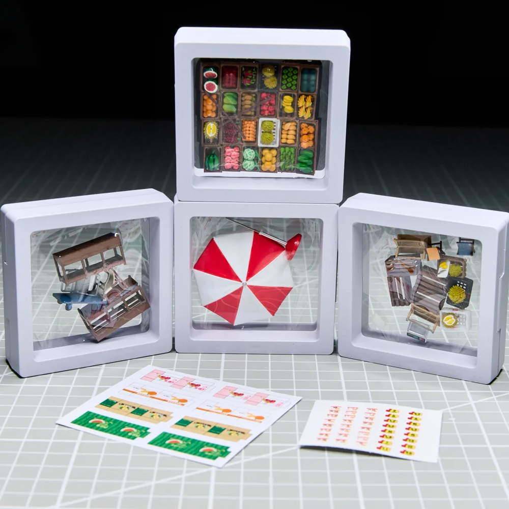 Kicarmod 1/64 Fruit Stand Mode - مراجعة Model Kit Diorama وسعره