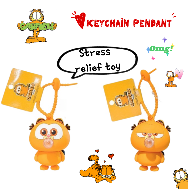 New Garfield doll car keychain - مراجعة Model Kit Car وسعره