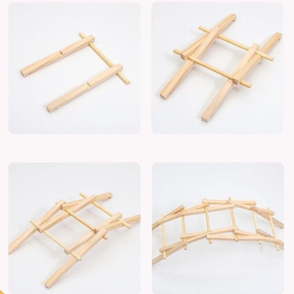 Bailey Bridge Wooden Puzzle DI - مراجعة Model Kit Manual وسعره