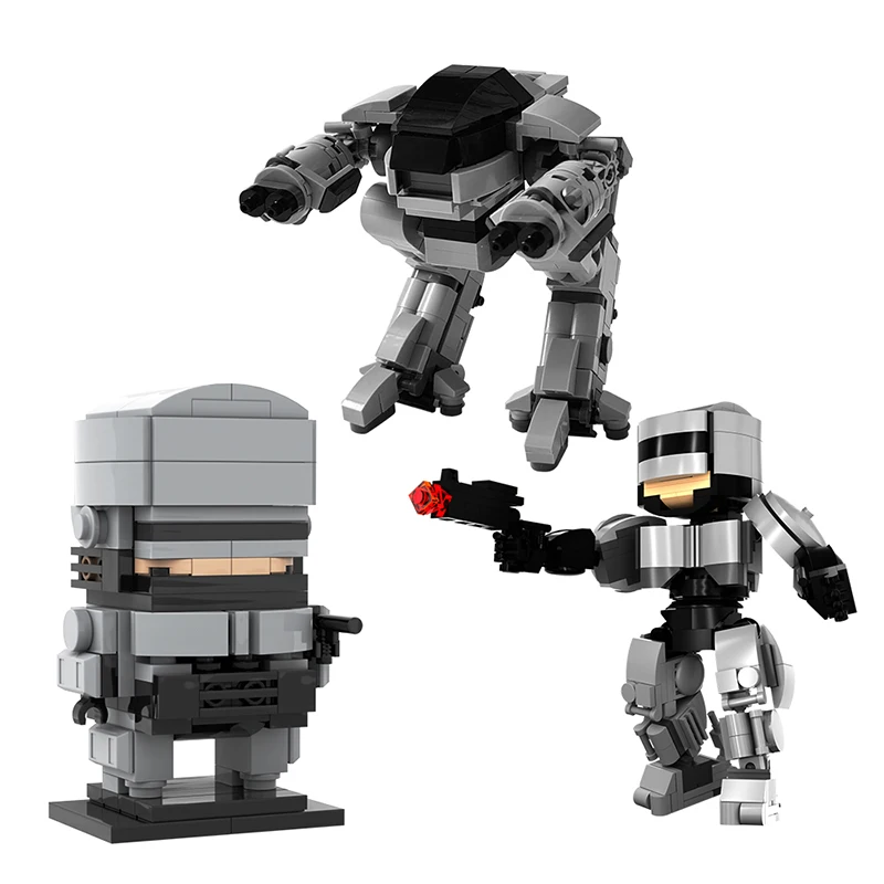 MOC City Mechanical War Police - مراجعة Model Kit Robocop وسعره