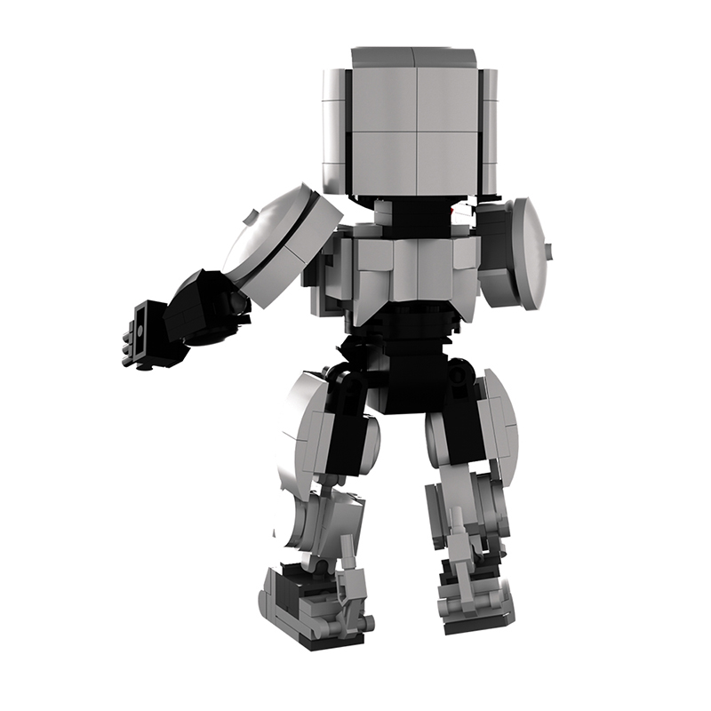 MOC City Mechanical War Police - مراجعة Model Kit Robocop وسعره