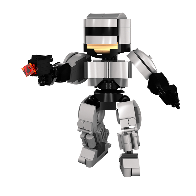 MOC City Mechanical War Police - مراجعة Model Kit Robocop وسعره