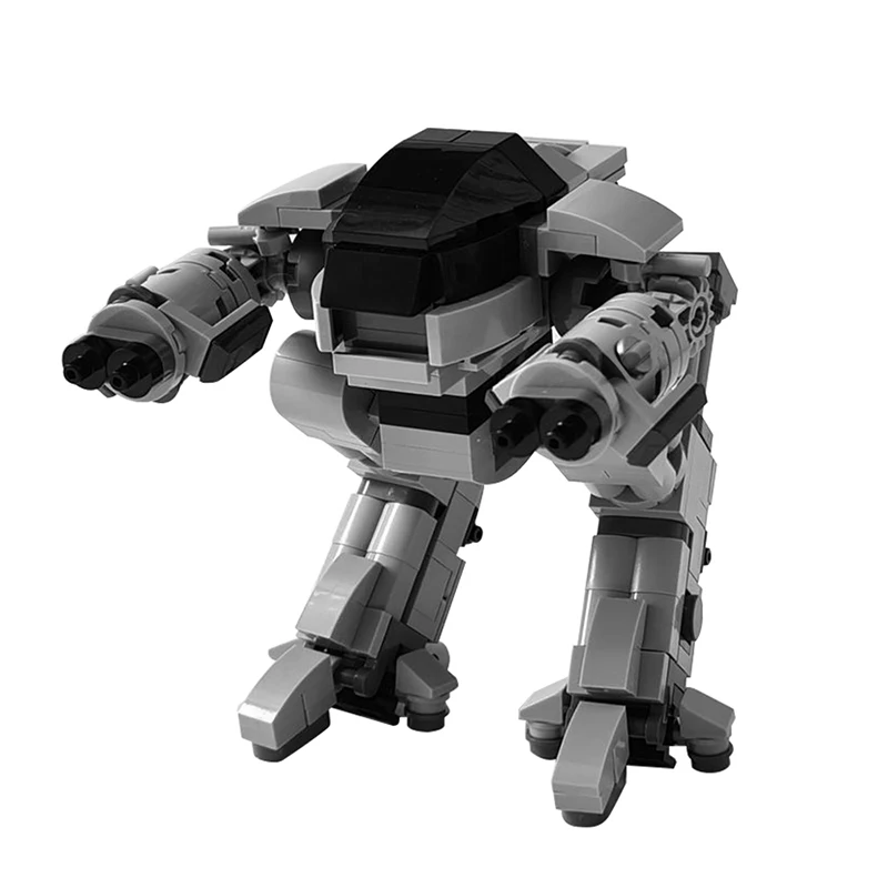 MOC City Mechanical War Police - مراجعة Model Kit Robocop وسعره