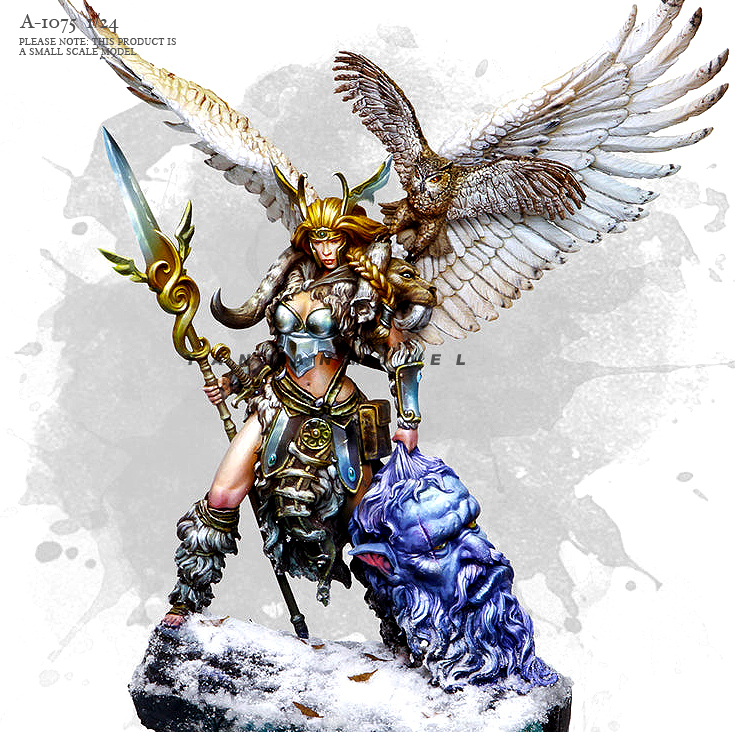 1/24 Resin model kits DIY resi - مراجعة Model Kit Waifu وسعره