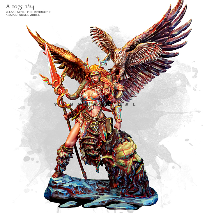 1/24 Resin model kits DIY resi - مراجعة Model Kit Waifu وسعره