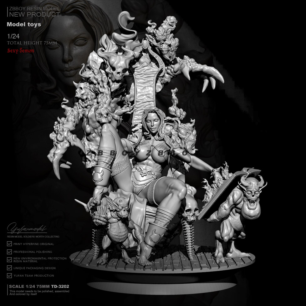 1/24 Resin model kits figure b - مراجعة Model Kit Waifu وسعره