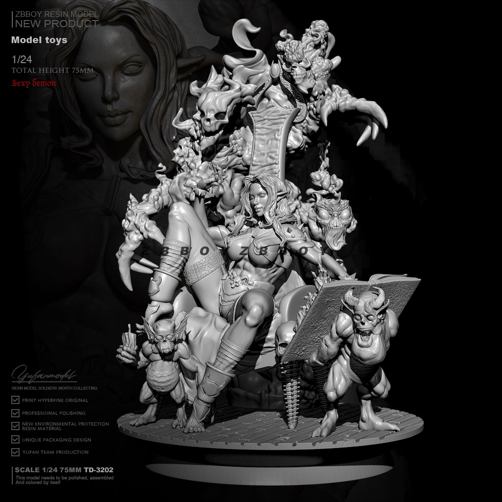1/24 Resin model kits figure b - مراجعة Model Kit Waifu وسعره