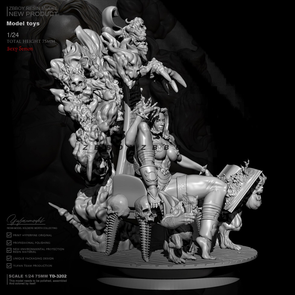 1/24 Resin model kits figure b - مراجعة Model Kit Waifu وسعره