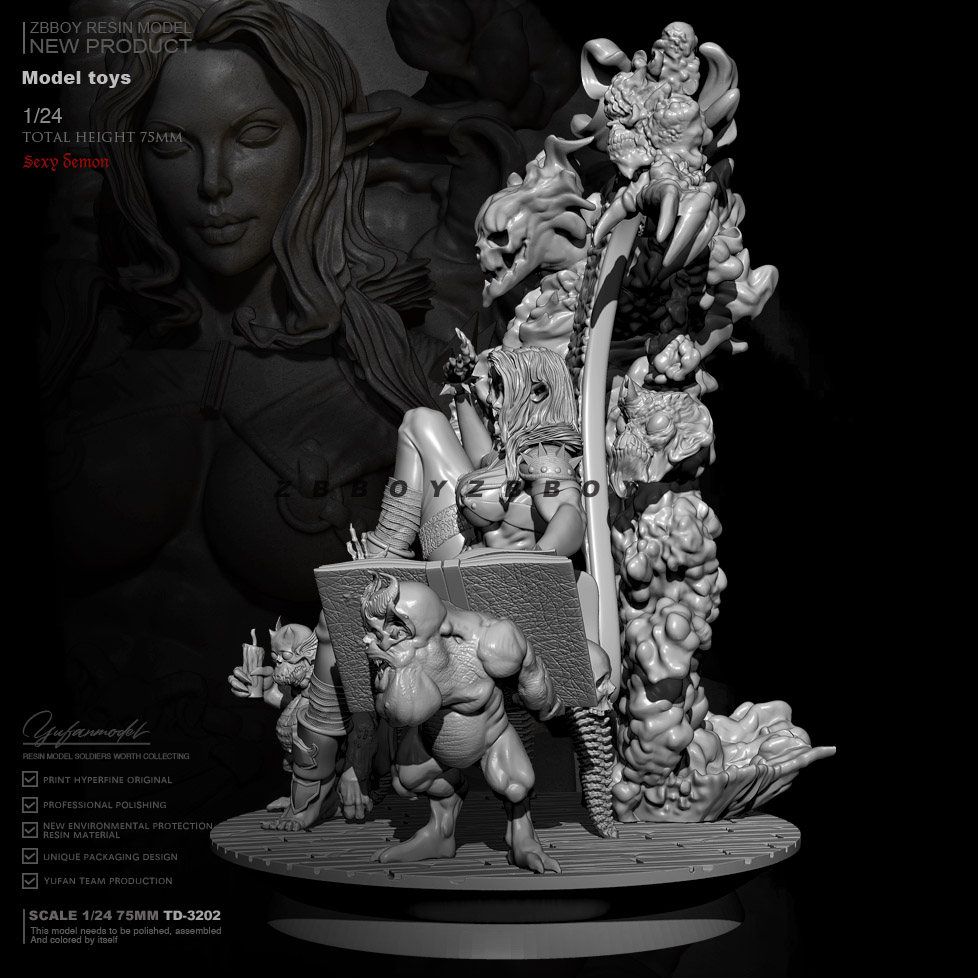 1/24 Resin model kits figure b - مراجعة Model Kit Waifu وسعره