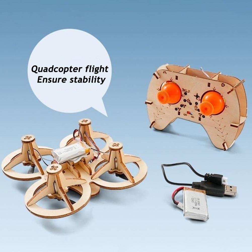 Rc Drone Toy Wooden Drone Puzz - مراجعة Model Kit Simulator وسعره