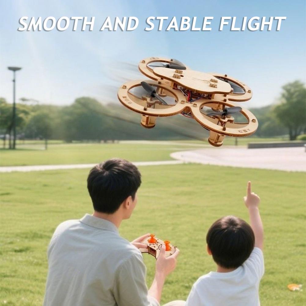 Rc Drone Toy Wooden Drone Puzz - مراجعة Model Kit Simulator وسعره