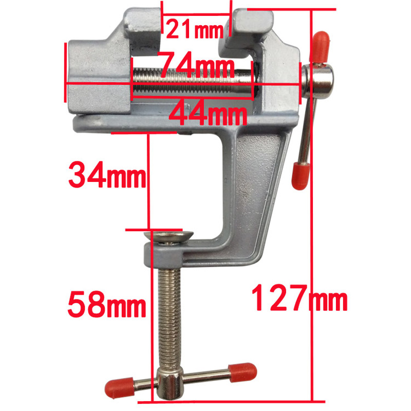 Aluminum Mini Table Clamp Smal - مراجعة Model Kit Vise وسعره