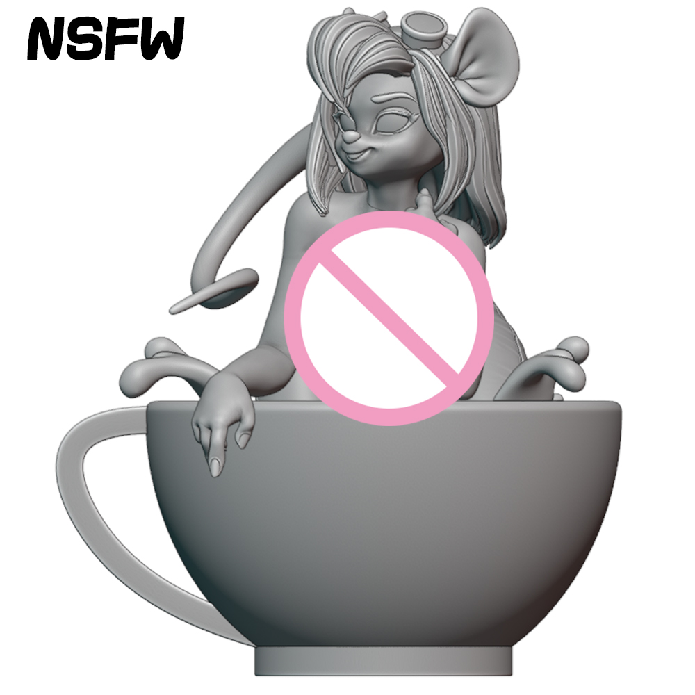 1:24 Teacup Beauty Girl NSFW 3 - مراجعة Model Kit Waifu وسعره