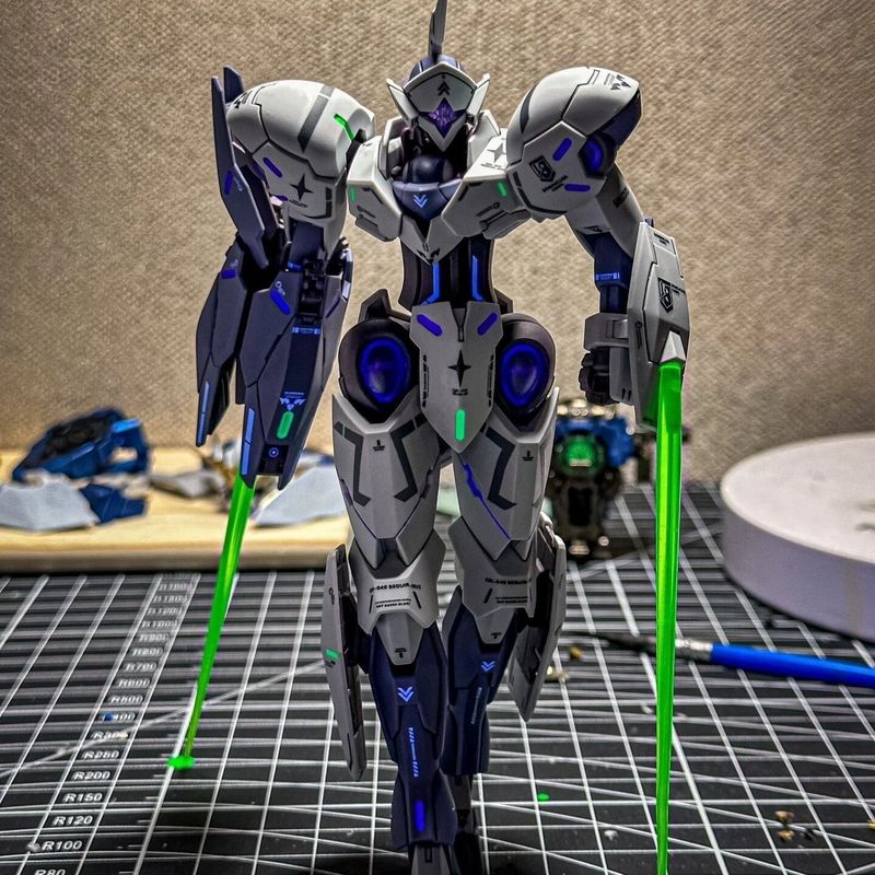 Hg 1/144 The Witch From Mercur - مراجعة Model Kit Judge وسعره