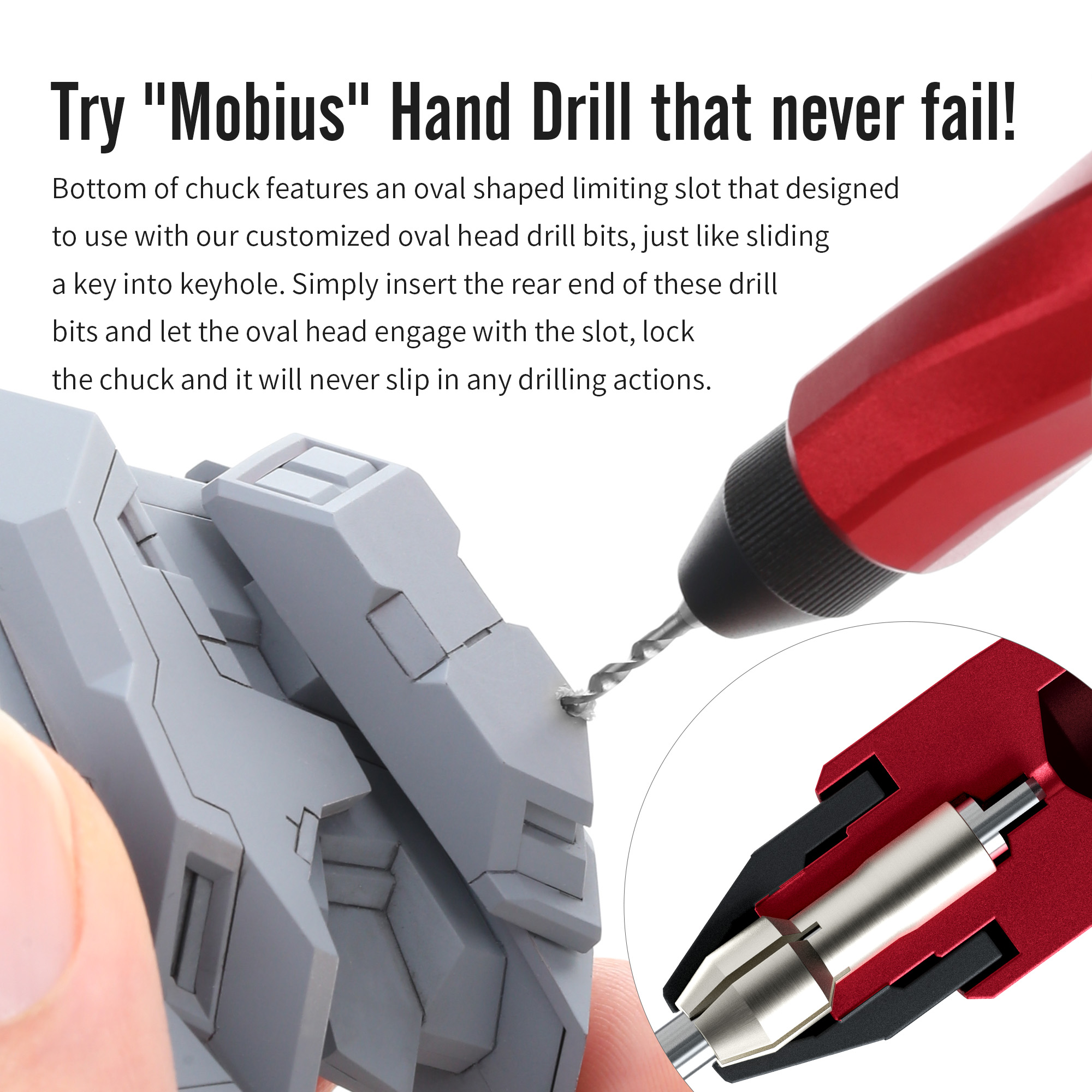 DSPIAE AT-MHD Mobius Hand Dril - مراجعة Model Kit Vise وسعره