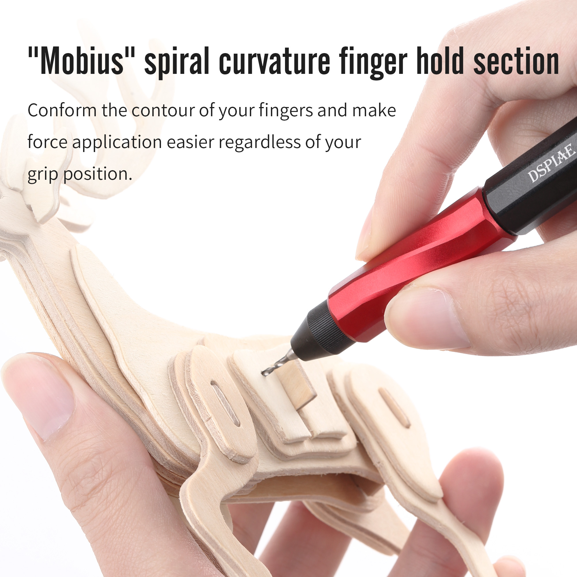 DSPIAE AT-MHD Mobius Hand Dril - مراجعة Model Kit Vise وسعره