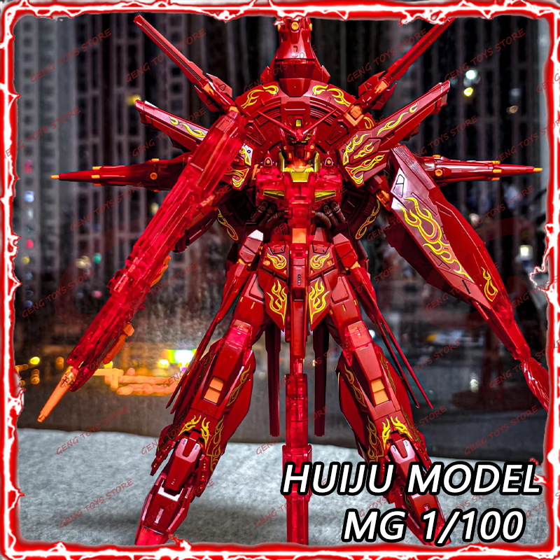 Huiju MG PROVIDENCE Fighter Cr - مراجعة Model Kit Diorama وسعره