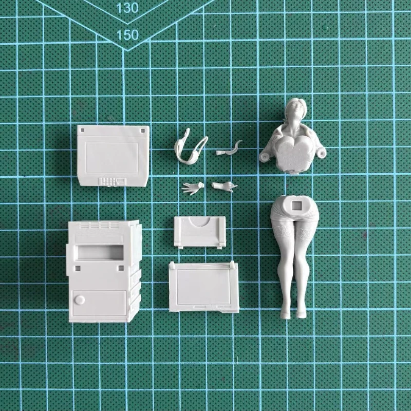 1/24 Scale Die-Cast Resin Figu - مراجعة Model Kit Waifu وسعره