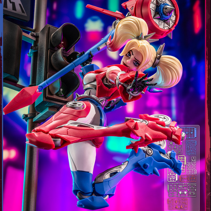 Genuine Blokees DC Heroes Beyo - مراجعة Model Kit Harley Quinn وسعره