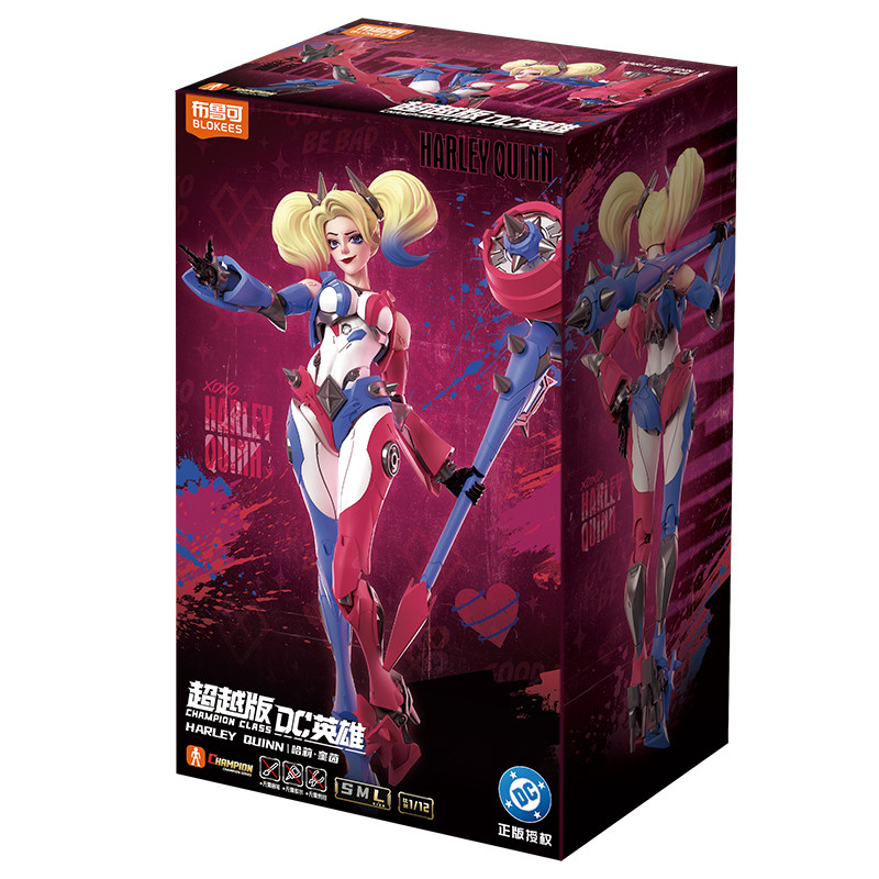 Genuine Blokees DC Heroes Beyo - مراجعة Model Kit Harley Quinn وسعره