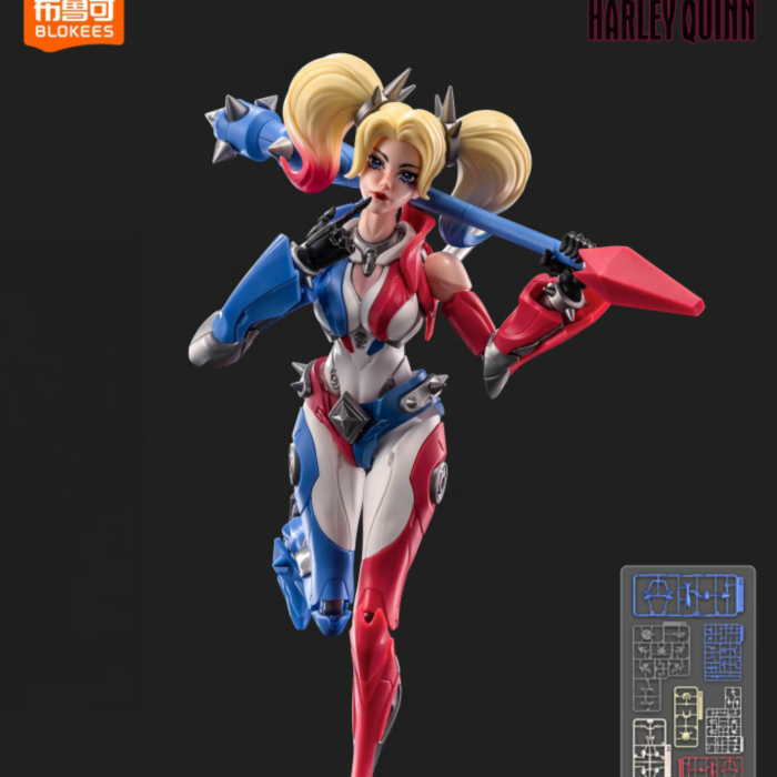 Genuine Blokees DC Heroes Beyo - مراجعة Model Kit Harley Quinn وسعره