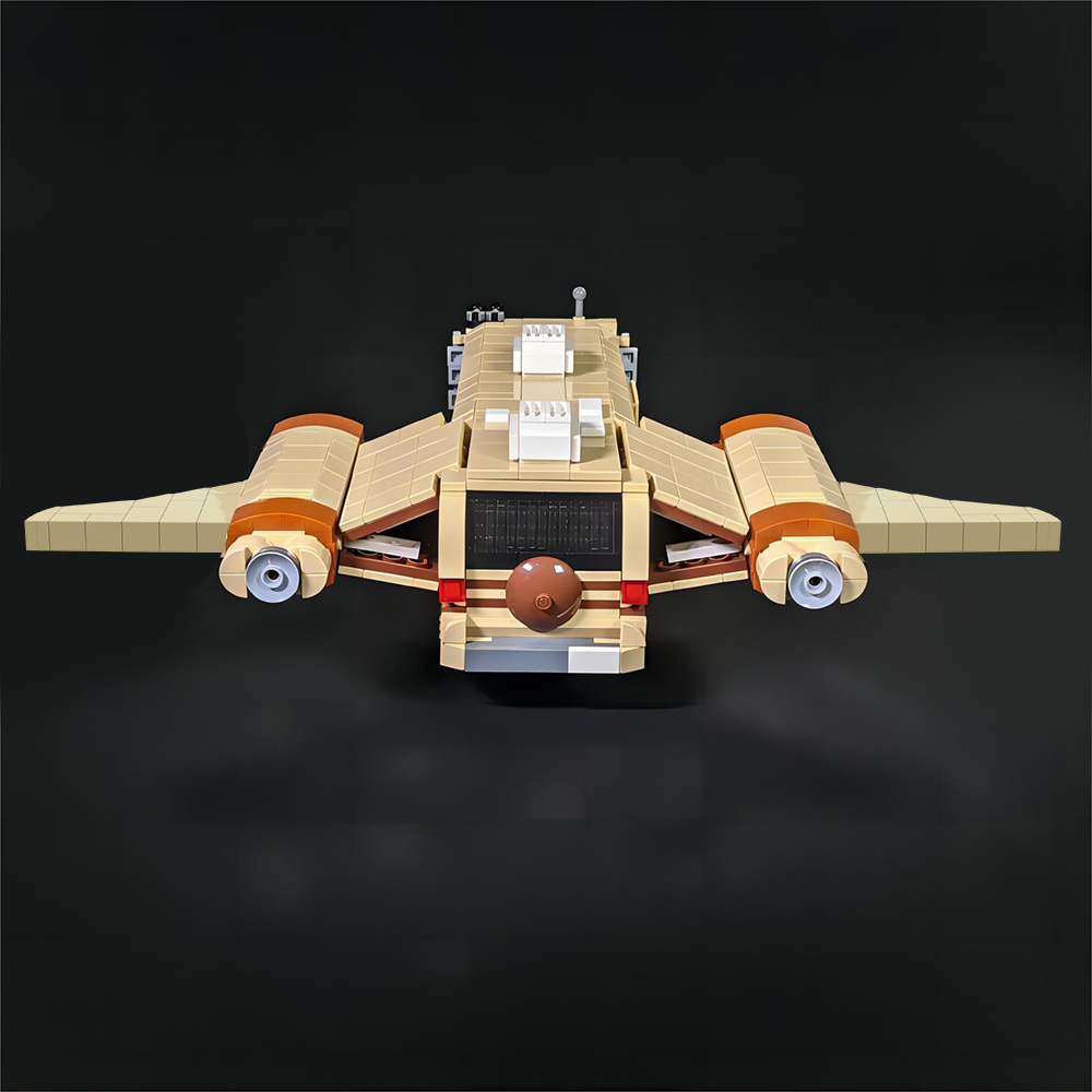 BuildMOC Spaceballed Eagles 5  - مراجعة Model Kit Manual وسعره