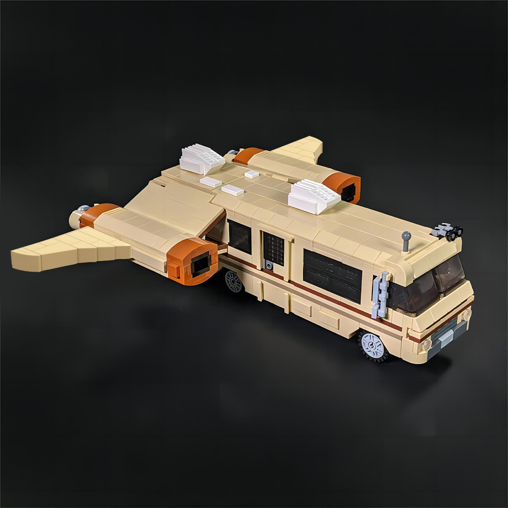 BuildMOC Spaceballed Eagles 5  - مراجعة Model Kit Manual وسعره