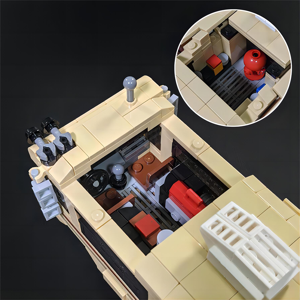 BuildMOC Spaceballed Eagles 5  - مراجعة Model Kit Manual وسعره