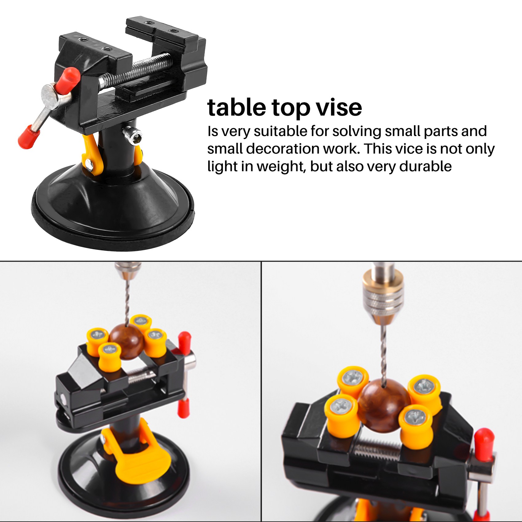 AA63 HOT Portable Mini Table V - مراجعة Model Kit Vise وسعره