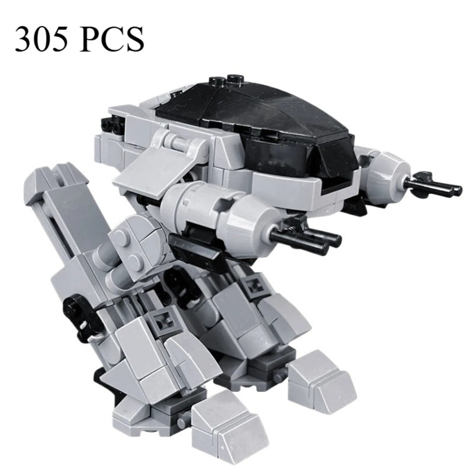 ED-209 Robot Building Blocks T - مراجعة Model Kit Robocop وسعره