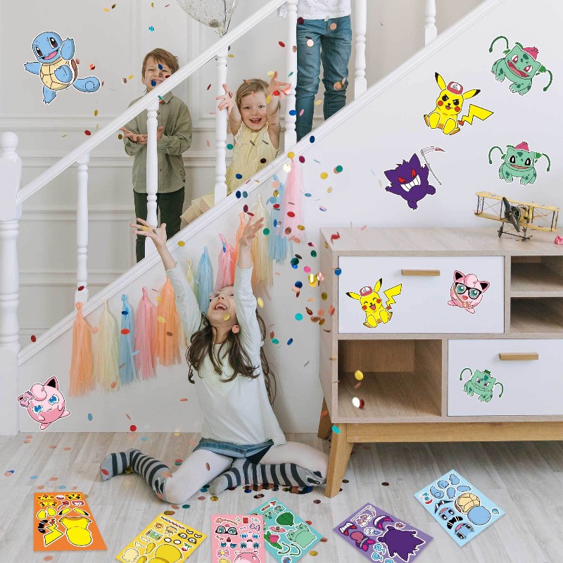new 8/24Sheets Pokemon Puzzle  - مراجعة Model Kit Diorama وسعره