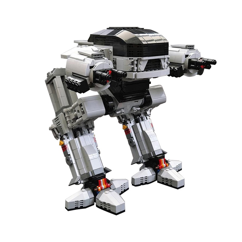 Gobricks UCS Scale ED-209 Robo - مراجعة Model Kit Robocop وسعره