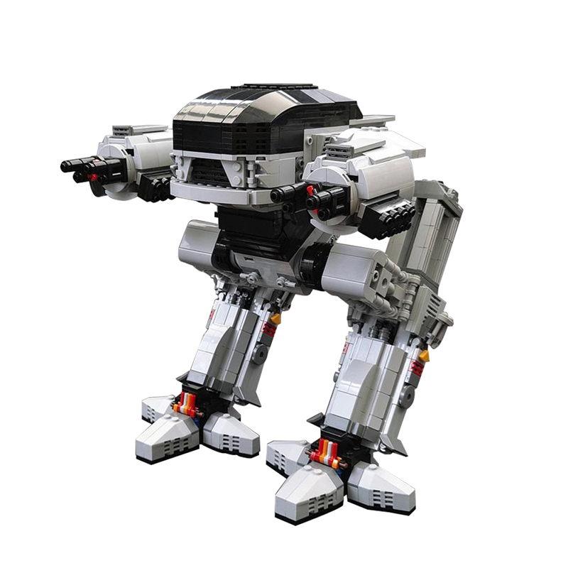 Gobricks UCS Scale ED-209 Robo - مراجعة Model Kit Robocop وسعره
